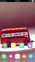 Cartoon London Bus Theme screenshot 2