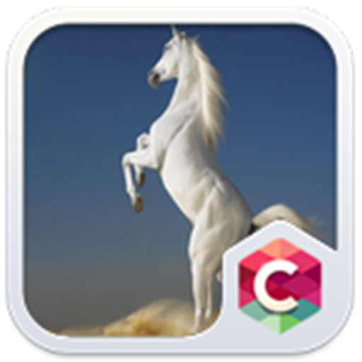 White Horse Theme C Launcher