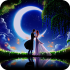 Romantic theme:  Moonlight Nig আইকন