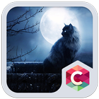 Moonlight Cat Theme HD icône
