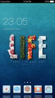 Simlpe Life Theme HD CLauncher Affiche