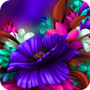 Bloom roxo: lançador de flores APK