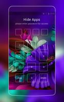 Themes app for  S6 Purple Bloo 스크린샷 2