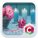 Pink Flower Theme C Launcher APK