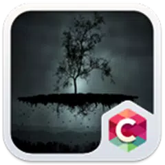 Скачать Black & White Tree Theme APK