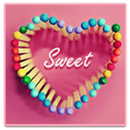 Sweet Love Heart Theme APK