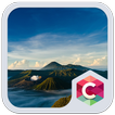 Snow Mountain Scenery Theme