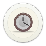 White Clock Theme icon
