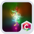 Dazzle Light  Neon Theme HD icône