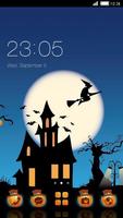 Happy Halloween Witch Theme Affiche