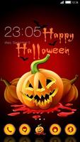 Happy Halloween Pumpkin Theme Affiche