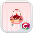 Cupcake rose C Launcher thème APK