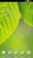 Green Leaf C Launcher Theme poster