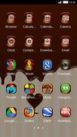 Chocolate C Launcher Theme screenshot 2