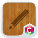 Wood Line C Launcher Theme APK