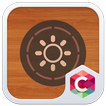 Wooden C Launcher Theme