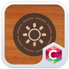 Wooden C Launcher Theme icône