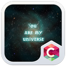 You Are My Universe Theme APK
