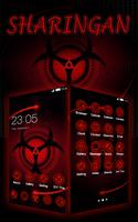 Sharingan Theme: Cool launcher اسکرین شاٹ 2