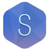 Starry Sky Blue Theme HD simgesi