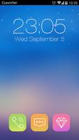 Starry Sky Blue Theme HD gönderen