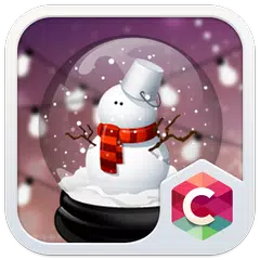 Скачать Xmas Snowman Launcher Theme APK