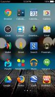 Light on Road C Launcher Theme screenshot 2