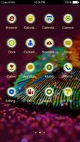Amazing Colorful Feather Theme screenshot 1