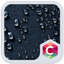 Gouttes d'eau C Launcher Theme APK