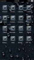 Water Drops C Launcher Theme screenshot 1