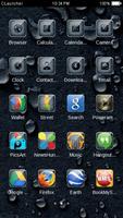 Water Drops C Launcher Theme screenshot 2