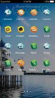 City Sight C Launcher tema captura de pantalla 1