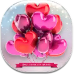 Romantic Balloon Pink Theme HD APK download