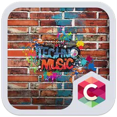 Graffiti Wall Rock Theme APK download