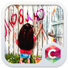 Cartoon Happy Child Theme HD icône