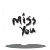 Miss You Mood Theme HD Zeichen