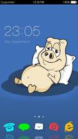 Lazy Pig Theme poster