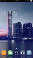 Skyscraper City Theme HD โปสเตอร์