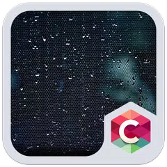 Wet Glass C Launcher Theme