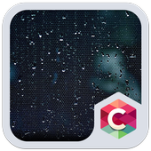 Wet Glass C Launcher Theme icon
