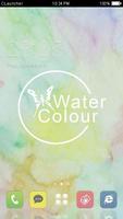 Water Color Theme Affiche