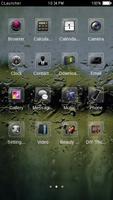 Drop on Glass Theme C Launcher capture d'écran 1