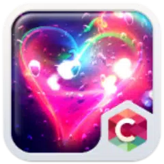 Romantic Pink Heart Theme APK download