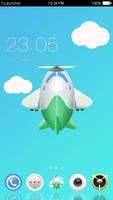 My Little Airplane Theme Affiche