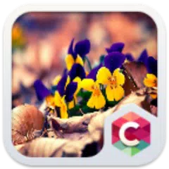 Crystal Flower Clauncher Theme