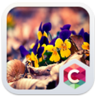 Crystal Flower Clauncher Theme icon