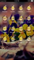 Crystal Flower Clauncher Theme screenshot 1
