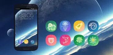 Secret Sky C Launcher Theme