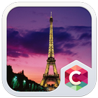 Sunset Paris CLauncher Theme আইকন