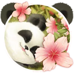 Скачать Cute Baby Panda Theme APK